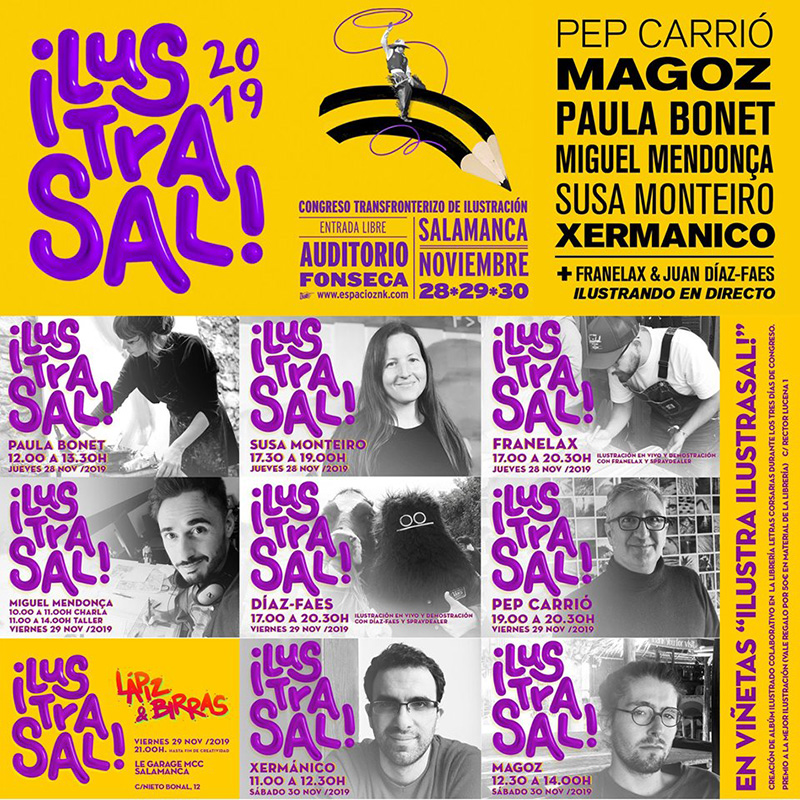IV Congreso internacional de ilustración en Salamanca Ilustrasal 2019