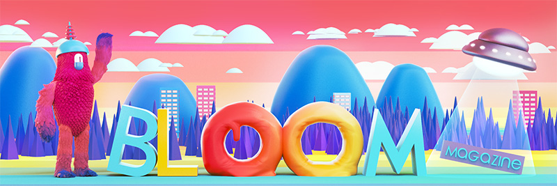 Ilustración corporativa 2 Bloom Magazine revista digital