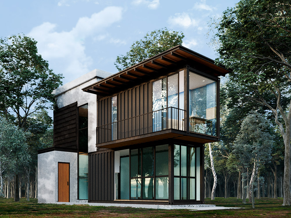 Ilustraciones 3d infografía arquitectura render 28