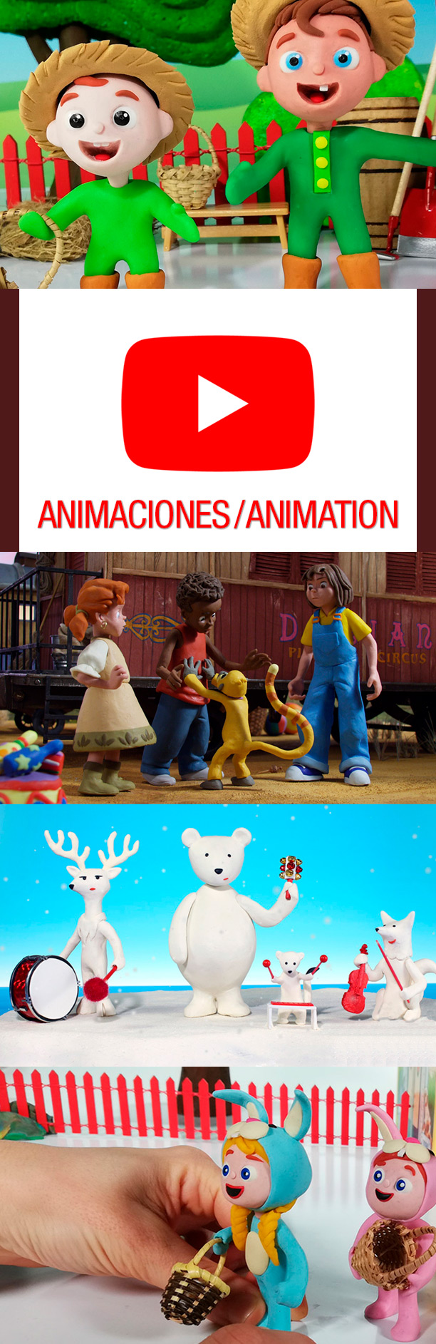 Ilustraciones destacadas, Algarabia Animación, estudio de animación Stop Motion