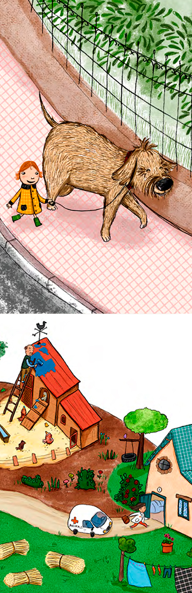 ilustraciones de Ana delgado