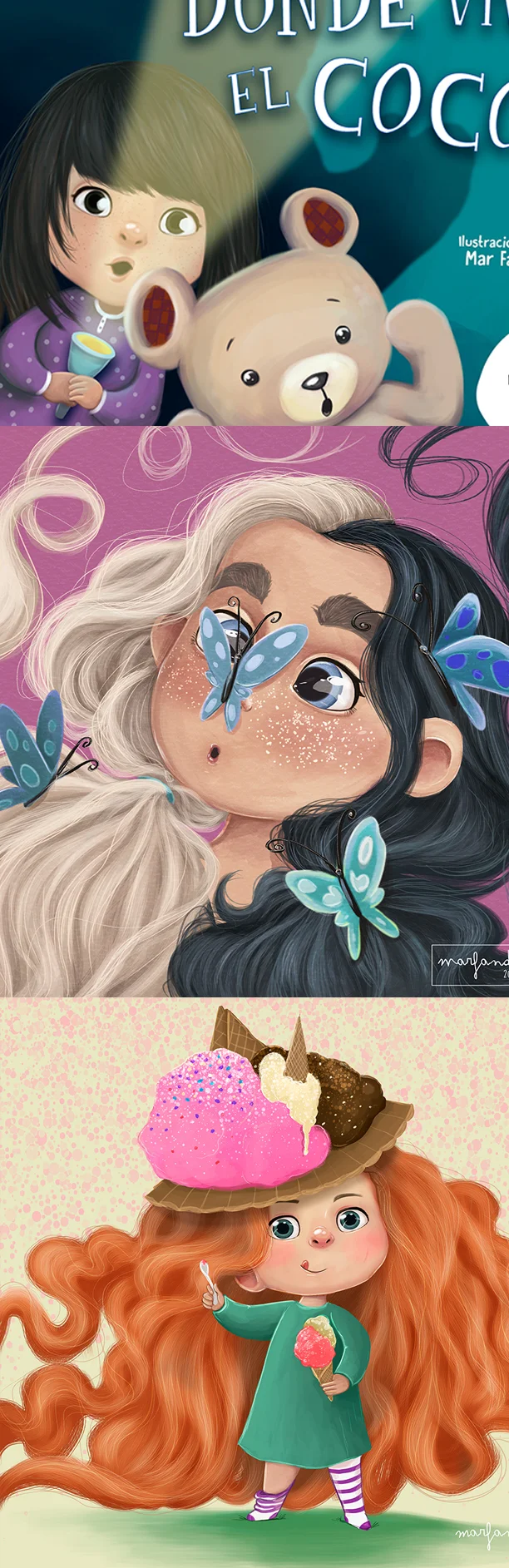 ilustraciones destacadas ilustradora de cuentos Mar Fandos