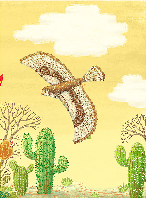 Ilustrador Mathias Townsend, ilustración brazilian animals 2