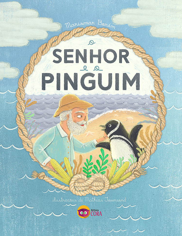 Ilustrador Mathias Townsend, ilustración penguin