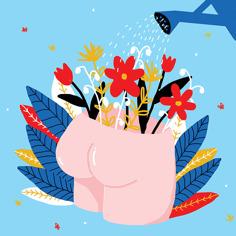 Ilustradora Perrine Honoré, ilustración 5RVB