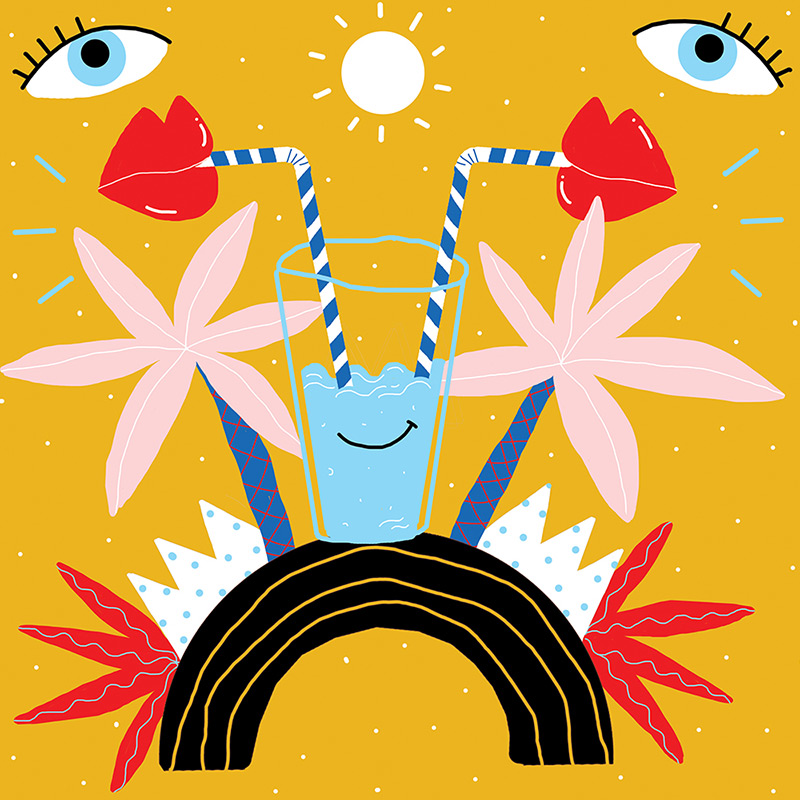 Ilustradora Perrine Honoré, ilustración 6RVB