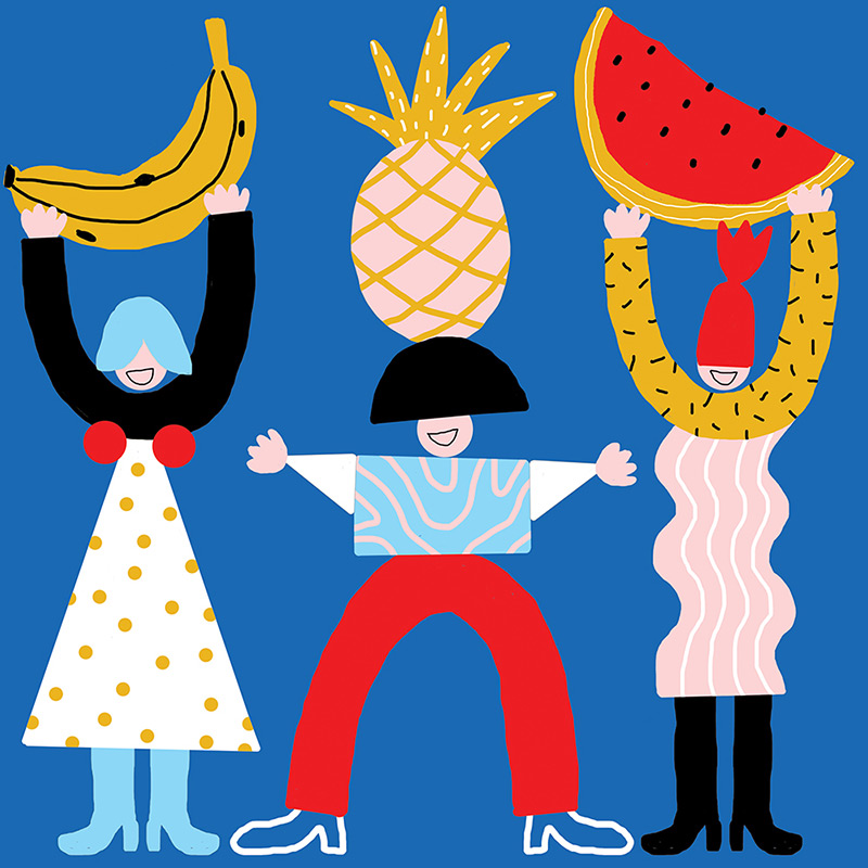 Ilustradora Perrine Honoré, ilustración 8RVB