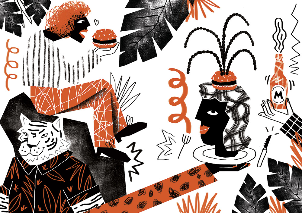 Ilustradora Perrine Honoré, ilustración BACOA