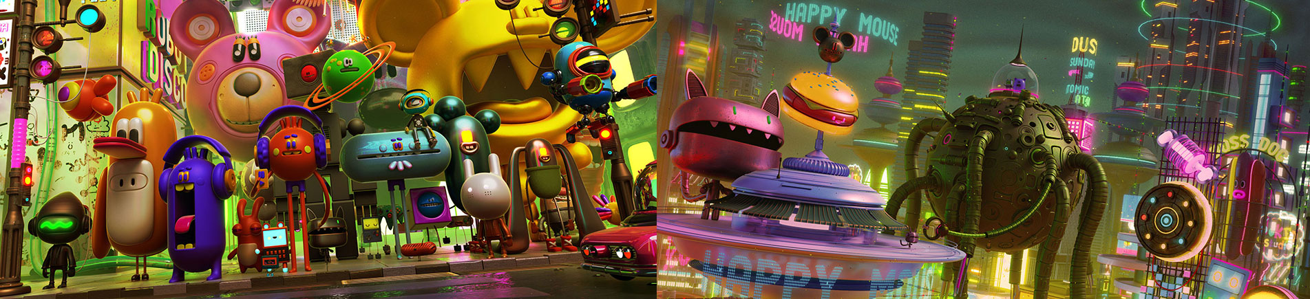 Ilustraciones artista 3d Jonathan Ball 3d artist