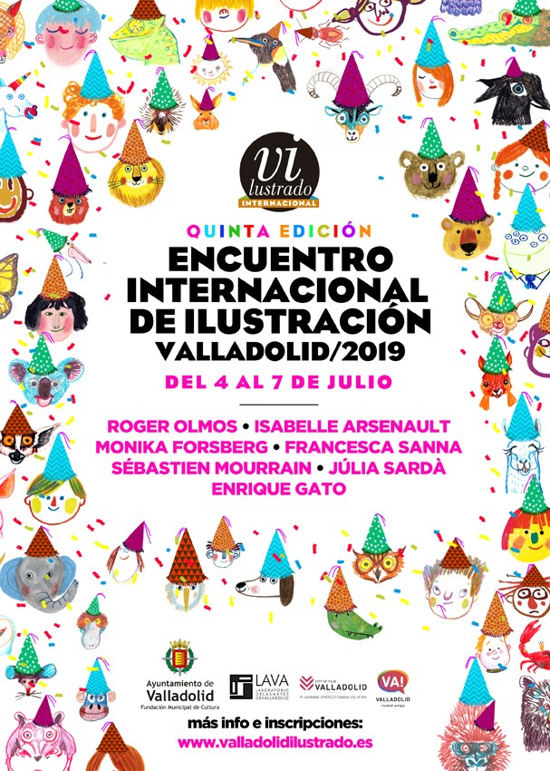Cartel vilustrado 2019 valladolid ilustrado edición 2019